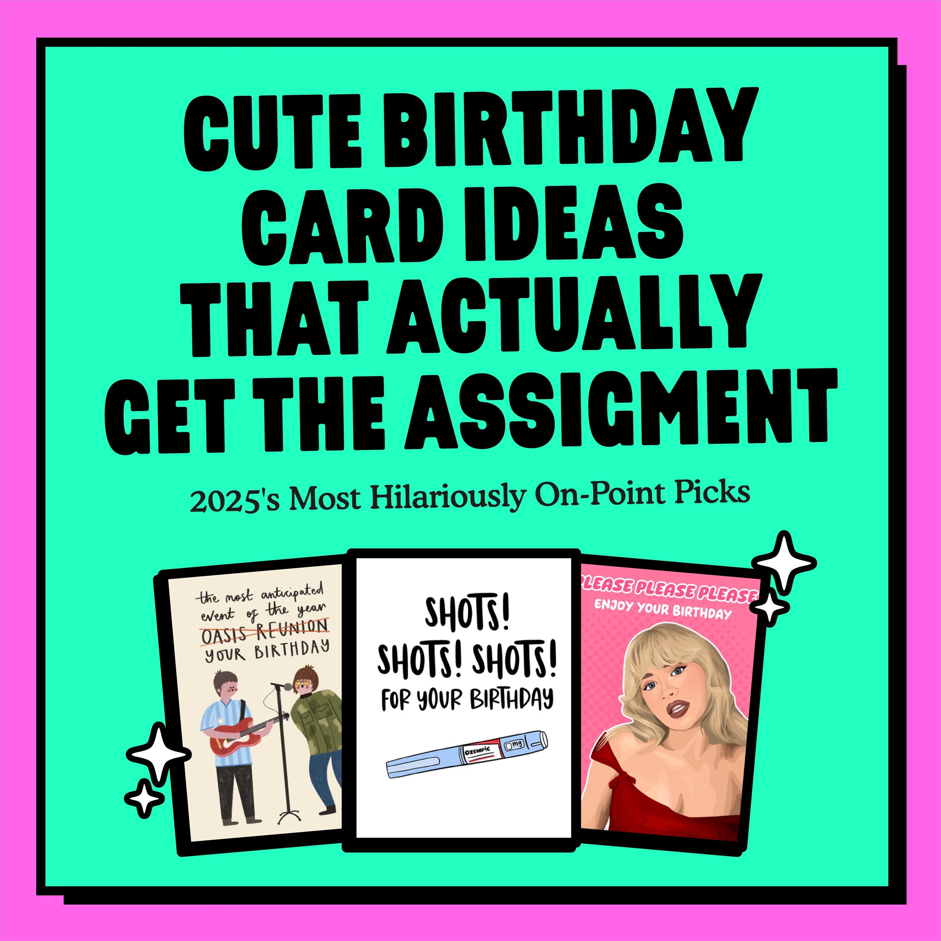 Cute Birthday Cards Ideas That Actually Get the Assignment