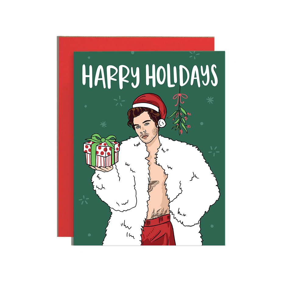 Harry Holidays Greeting Card