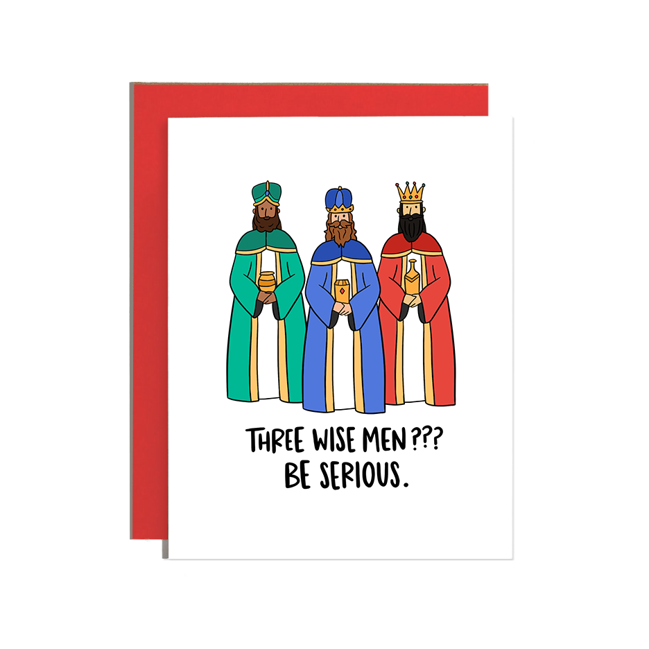 Wise Men Christmas Card