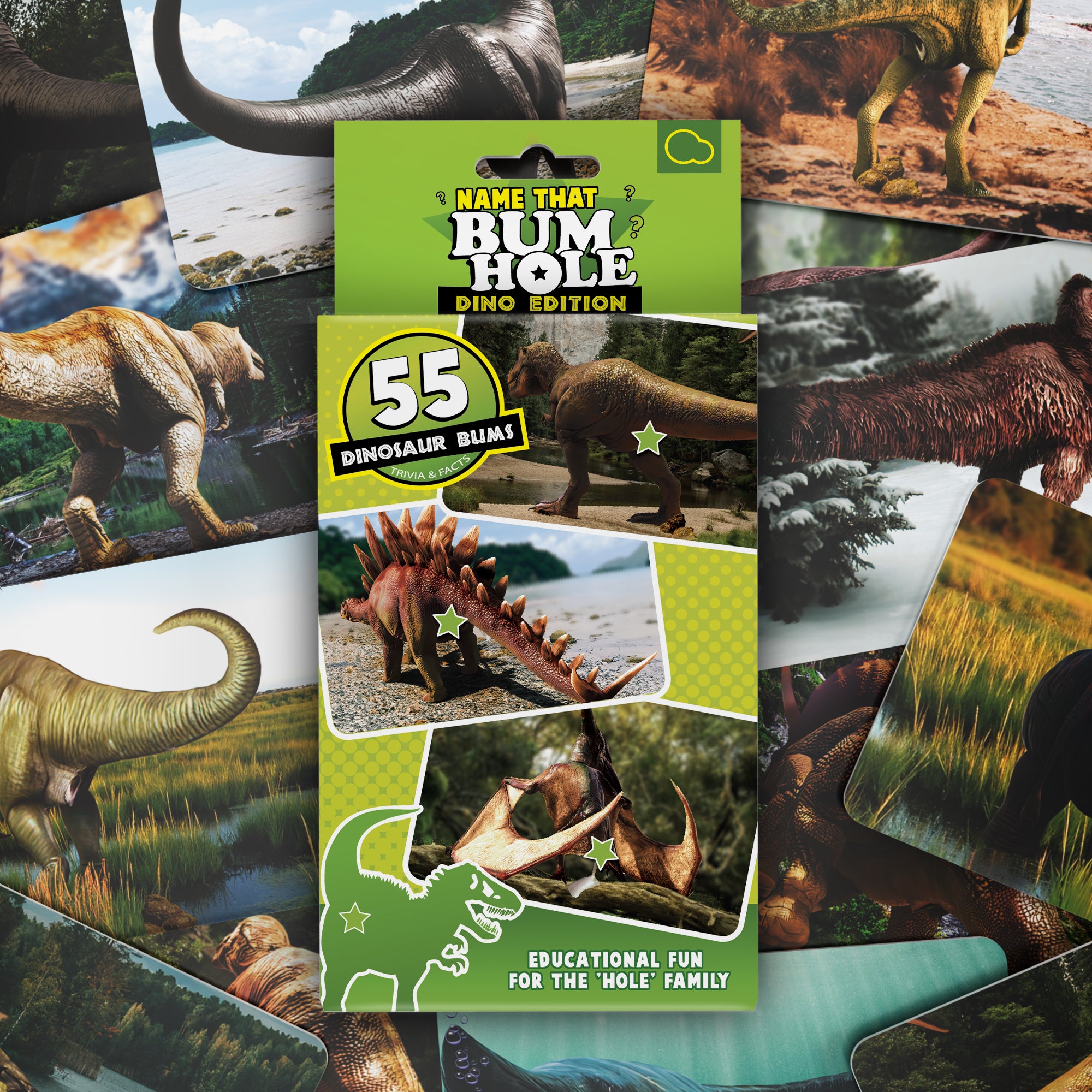 Name That Bumhole Dino Edition