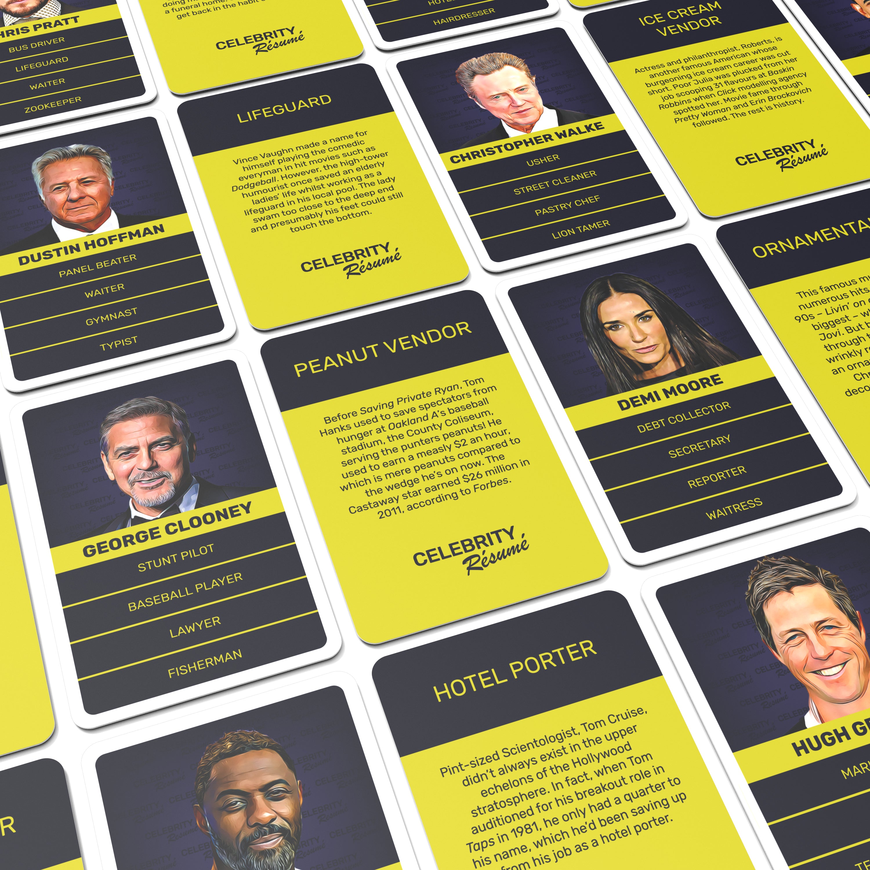 Celebrity Resumé - US Edition