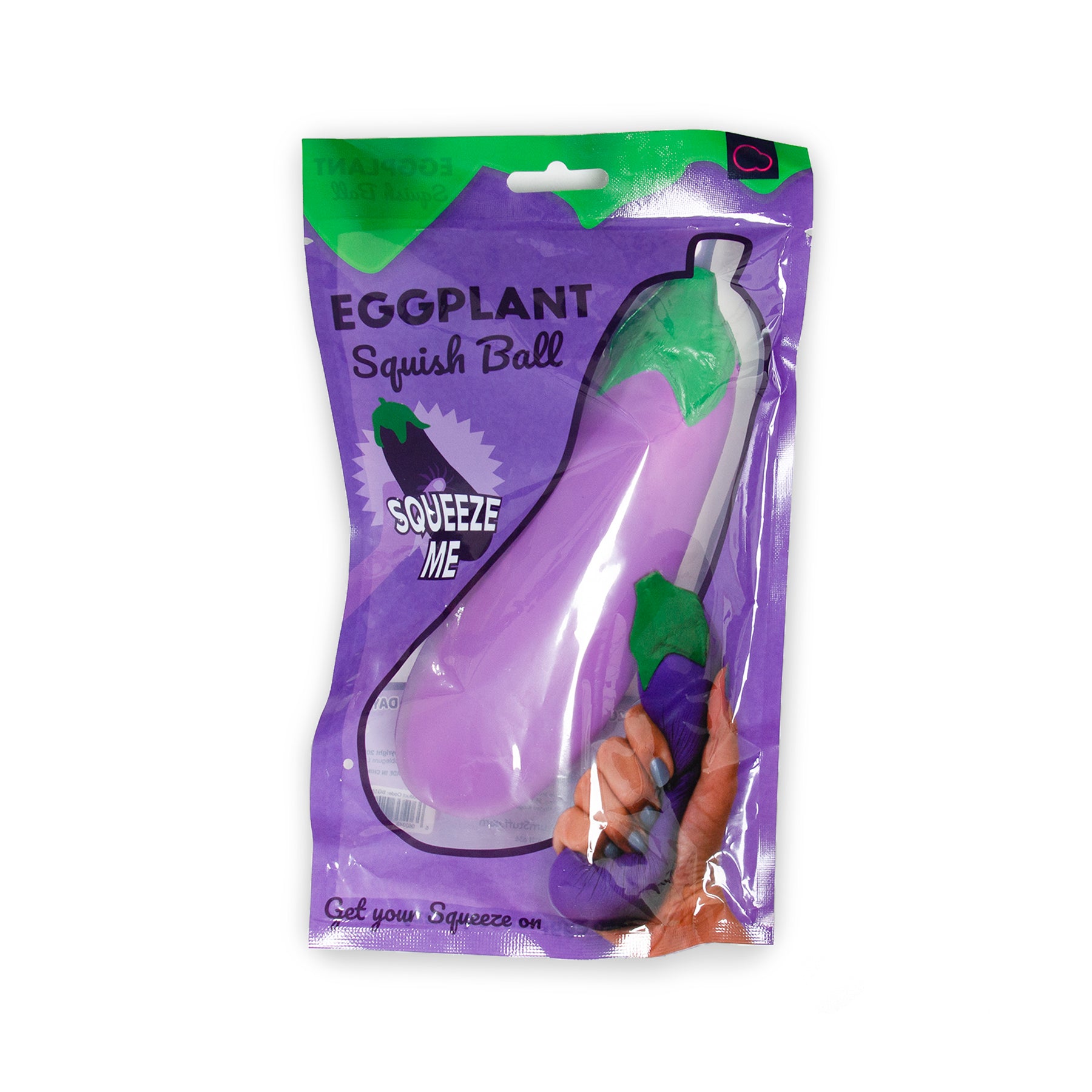 Eggplant Stress Ball