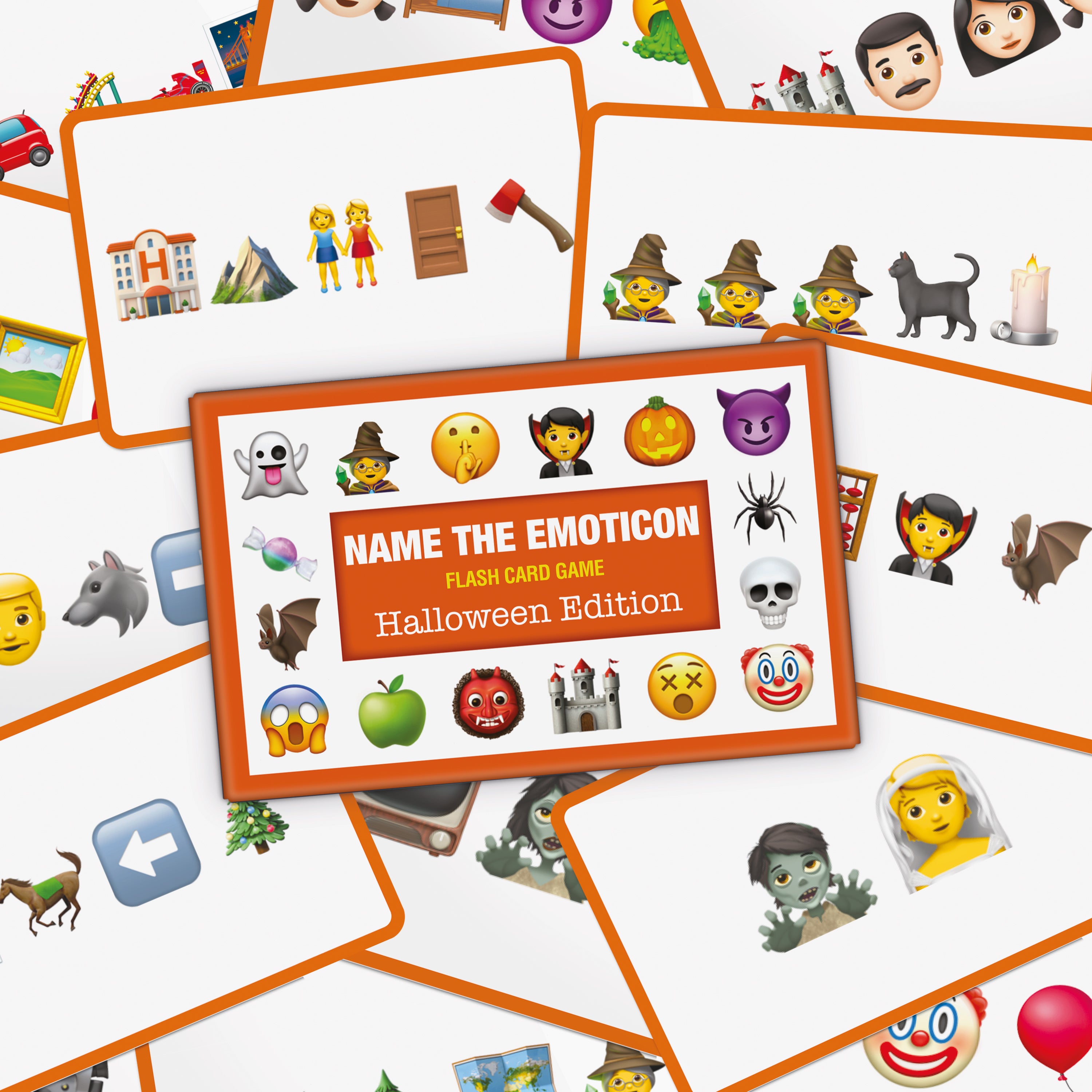 Name The Emoticon Game - Halloween
