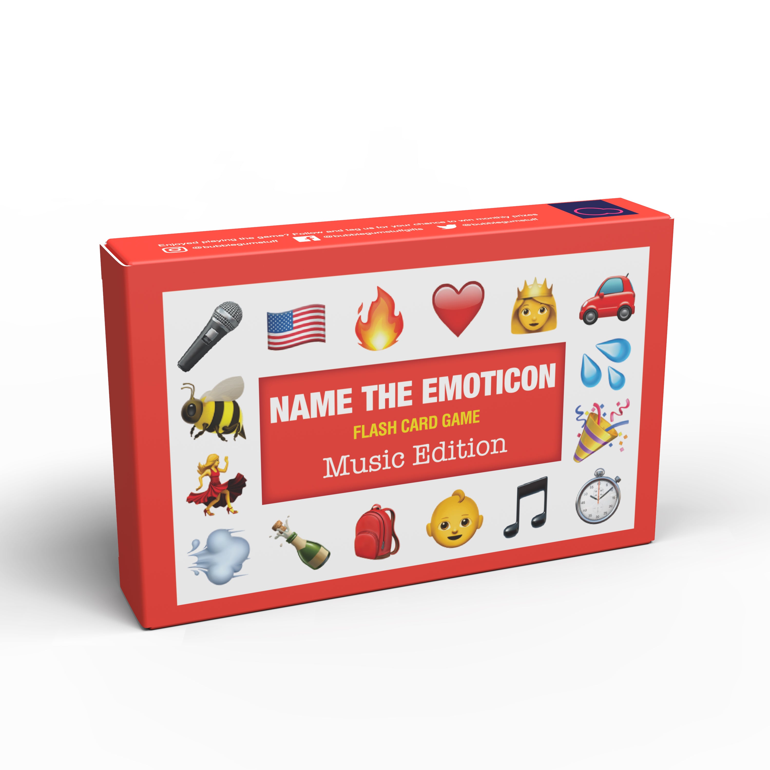 Name the Emoticon Card Game - Music Edition