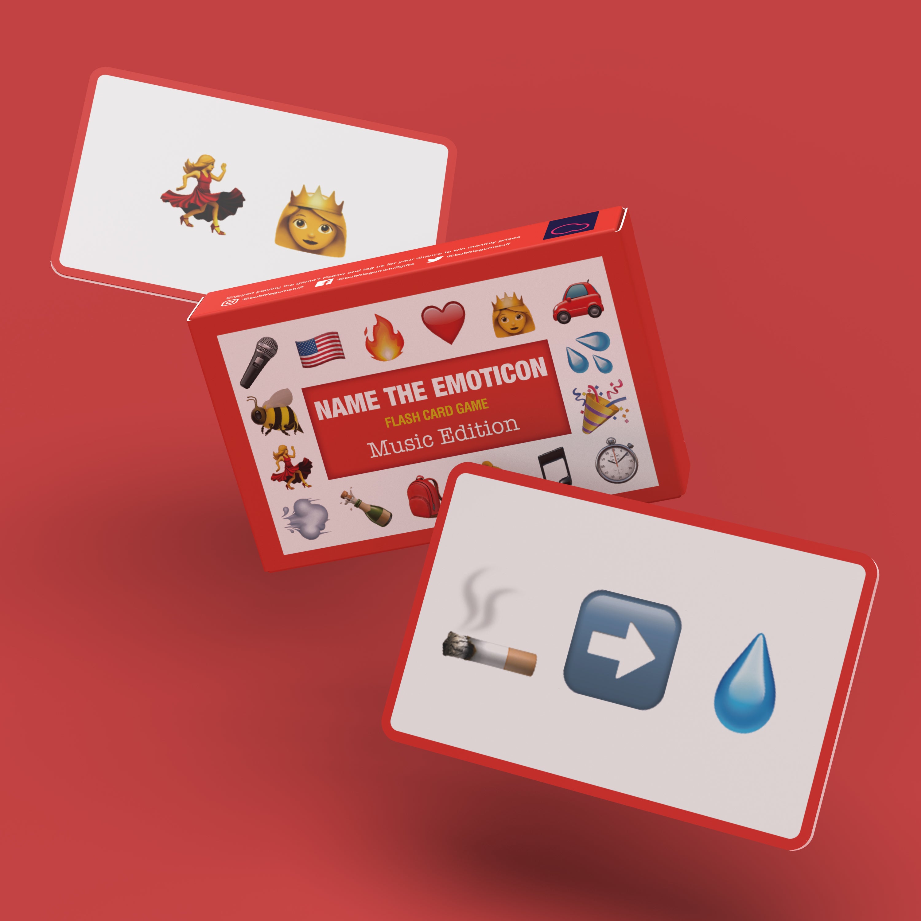 Name the Emoticon Card Game - Music Edition