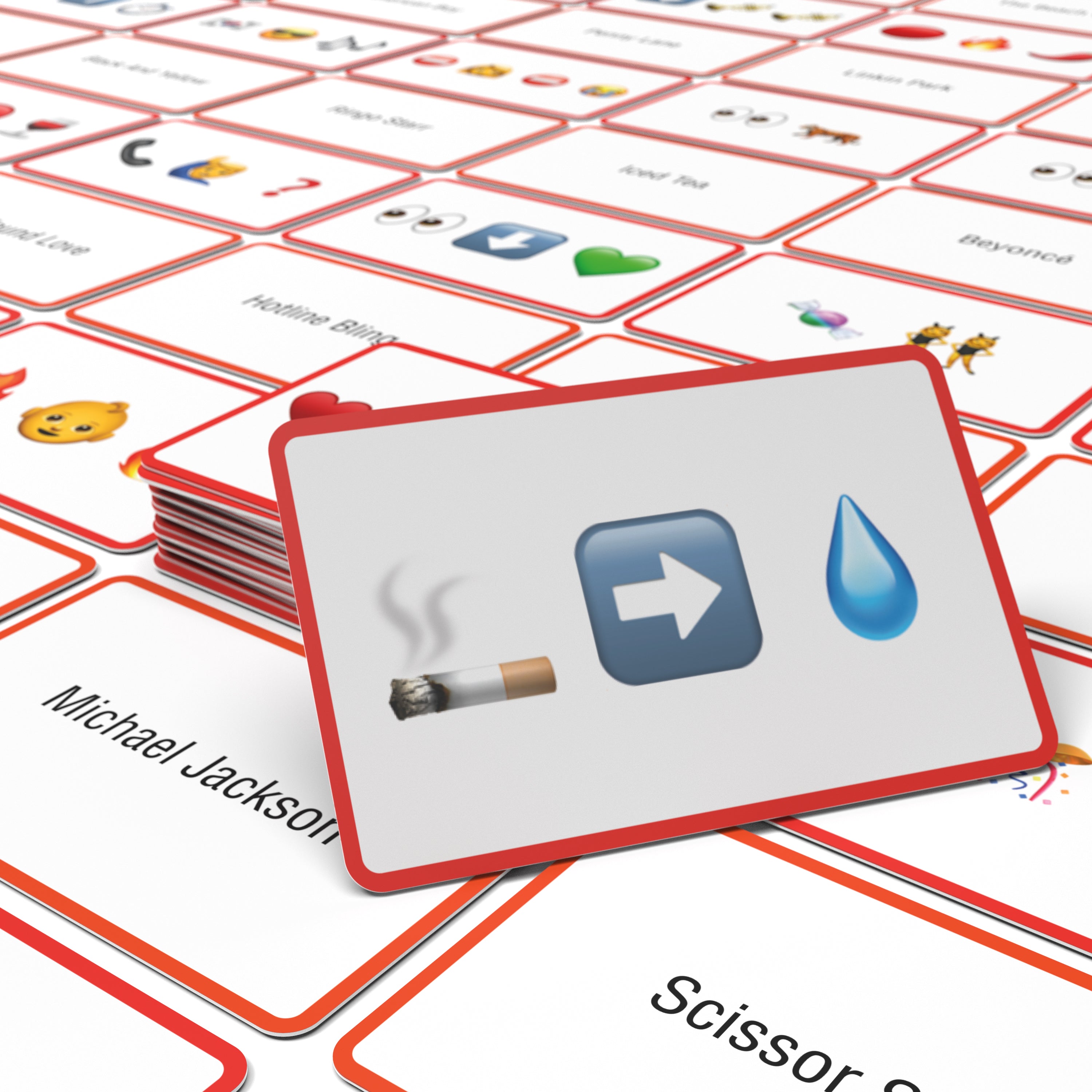 Name the Emoticon Card Game - Music Edition