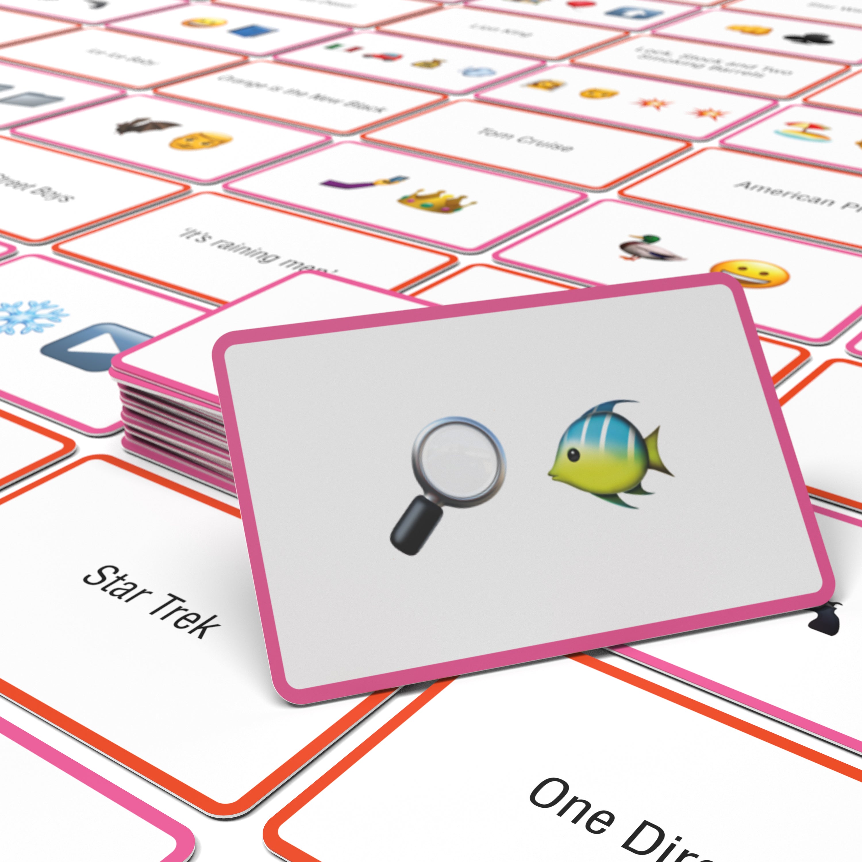 Name the Emoticon Card Game - Pop Culture Edition