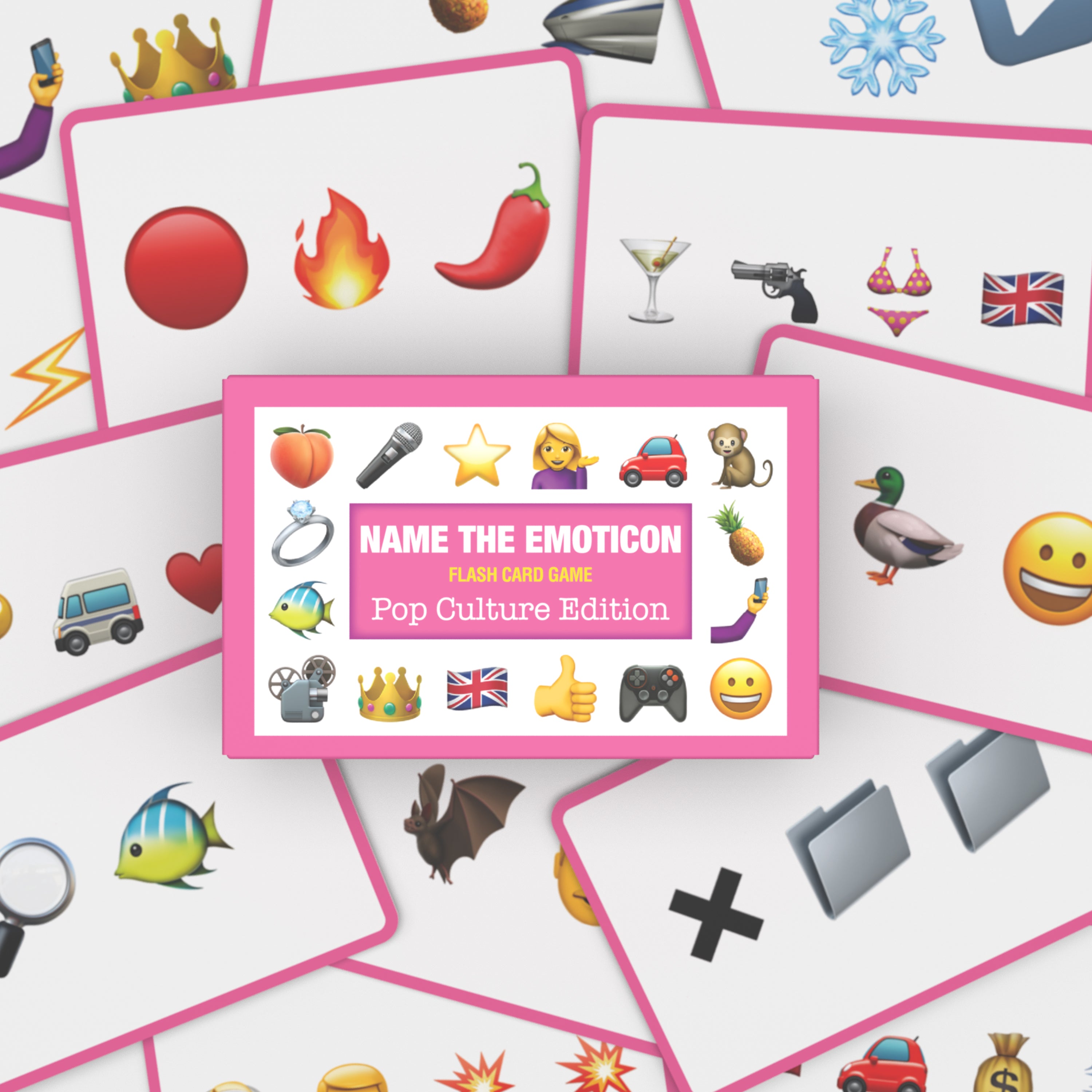 Name the Emoticon Card Game - Pop Culture Edition