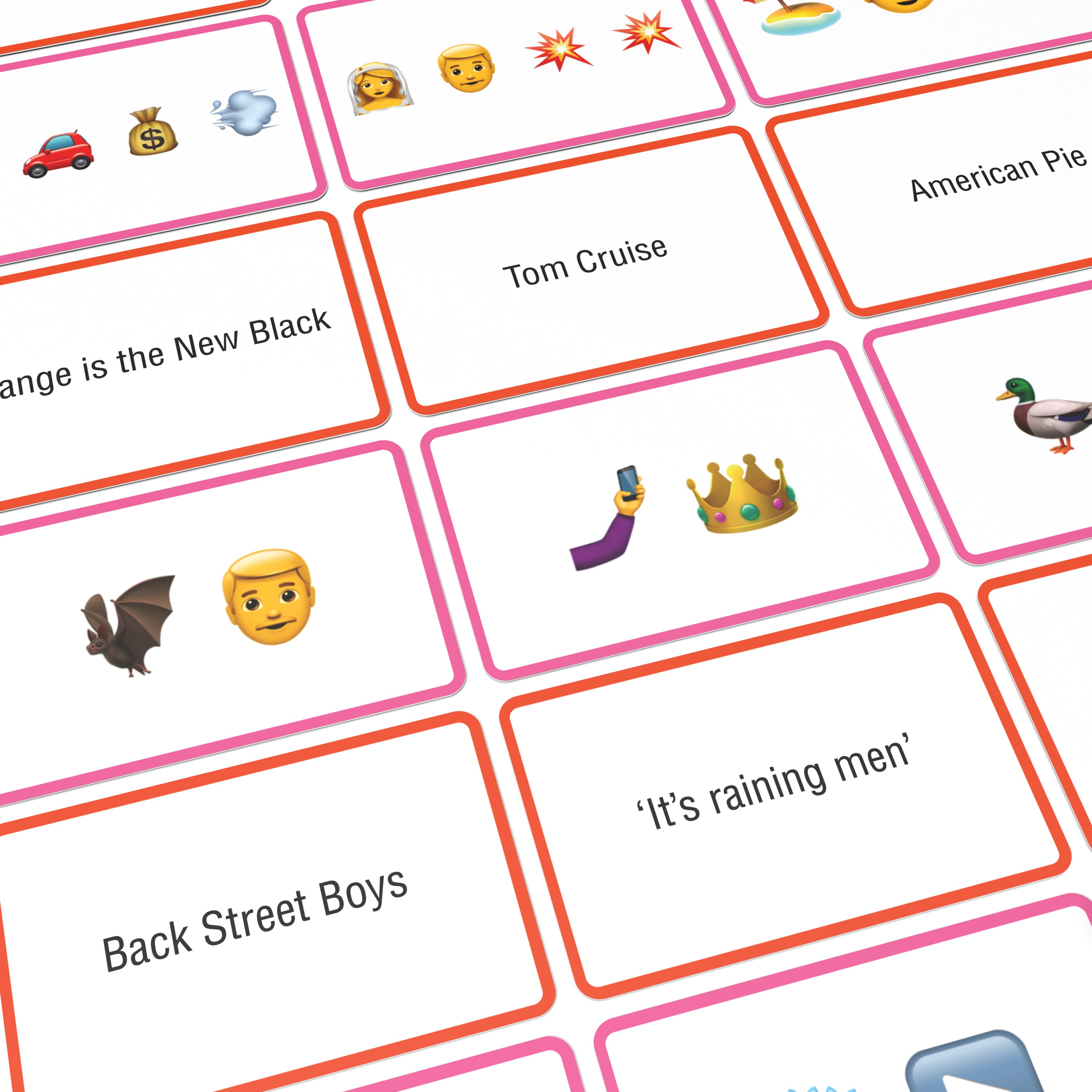 Name the Emoticon Card Game - Pop Culture Edition