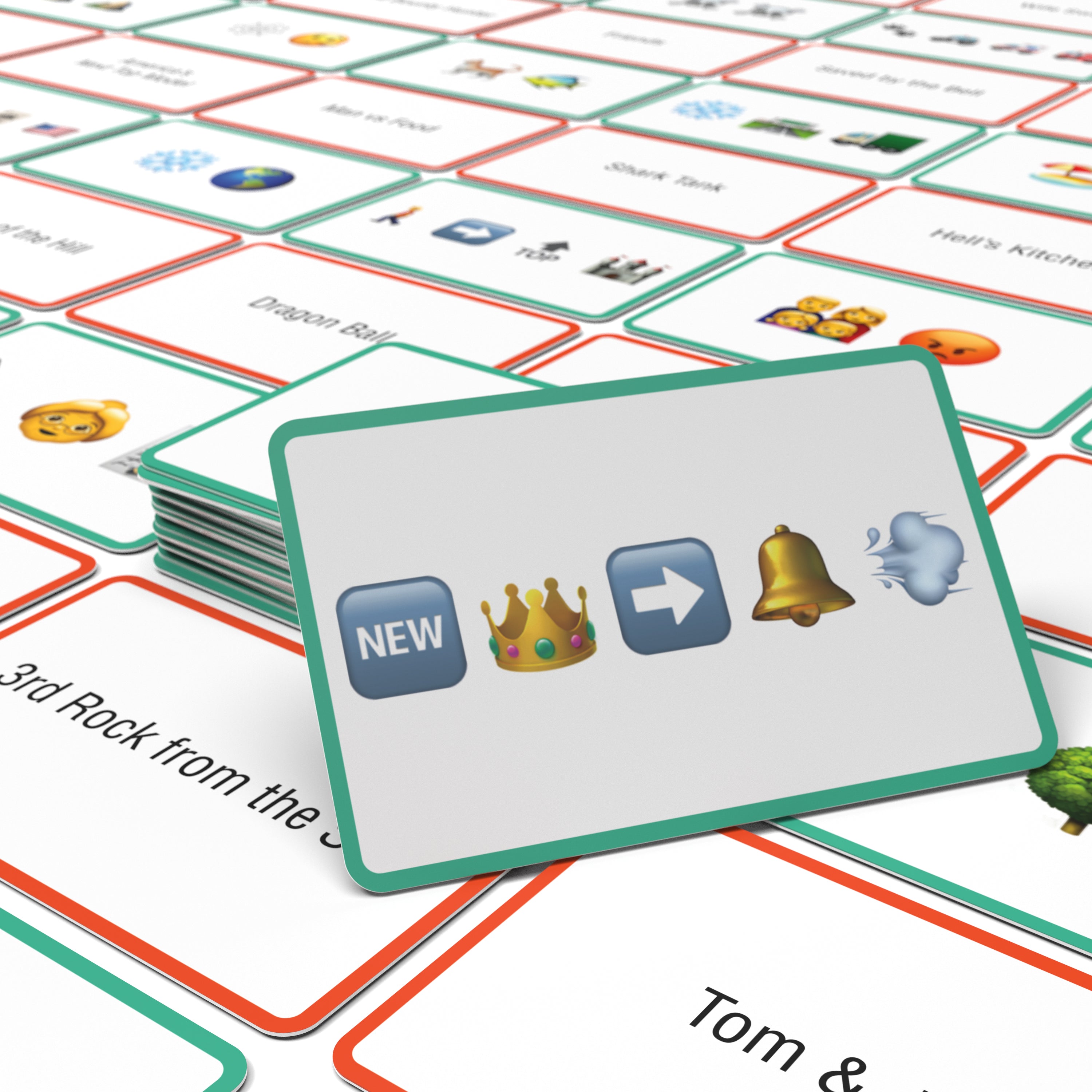 Name the Emoticon Card Game - US TV Edition