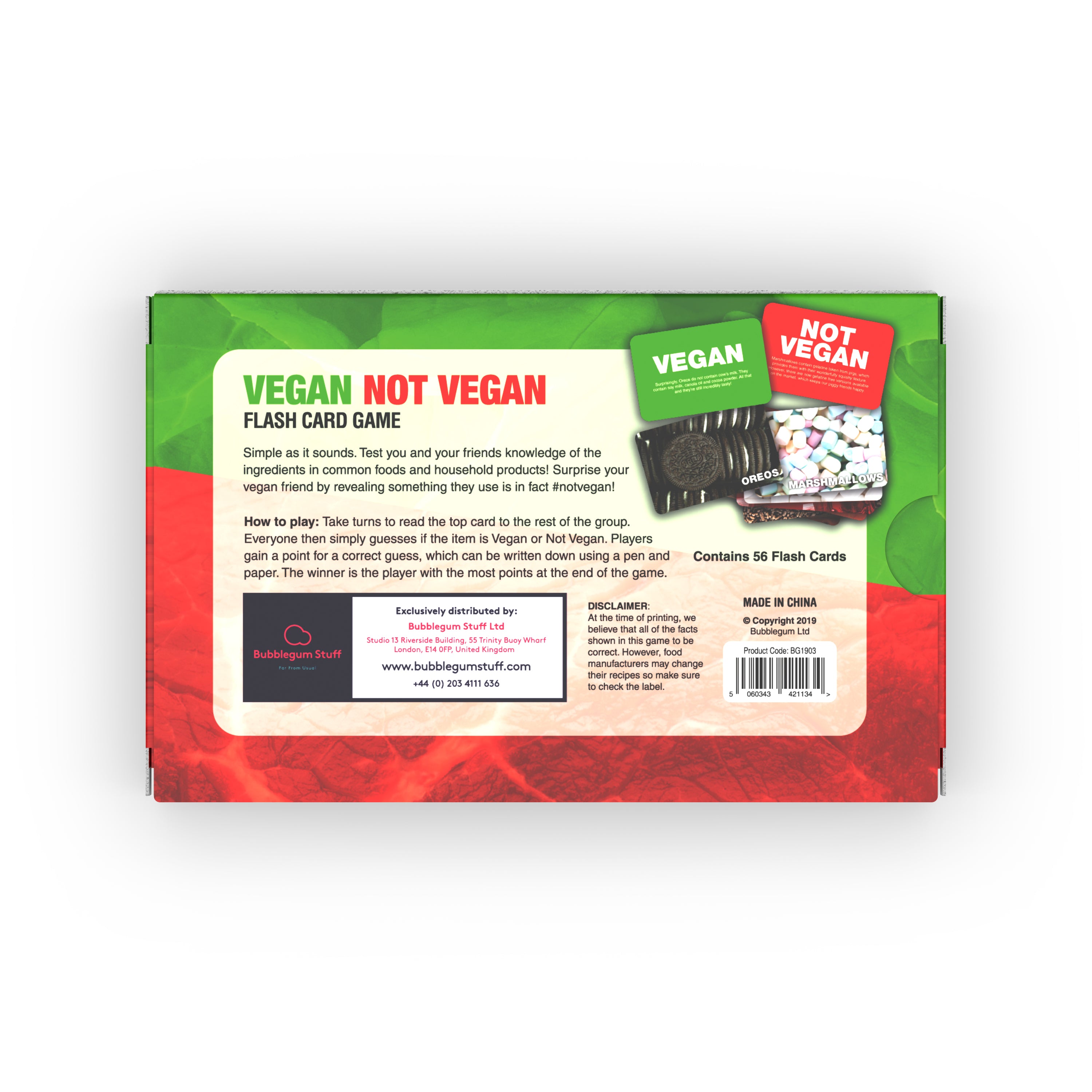Vegan Not Vegan