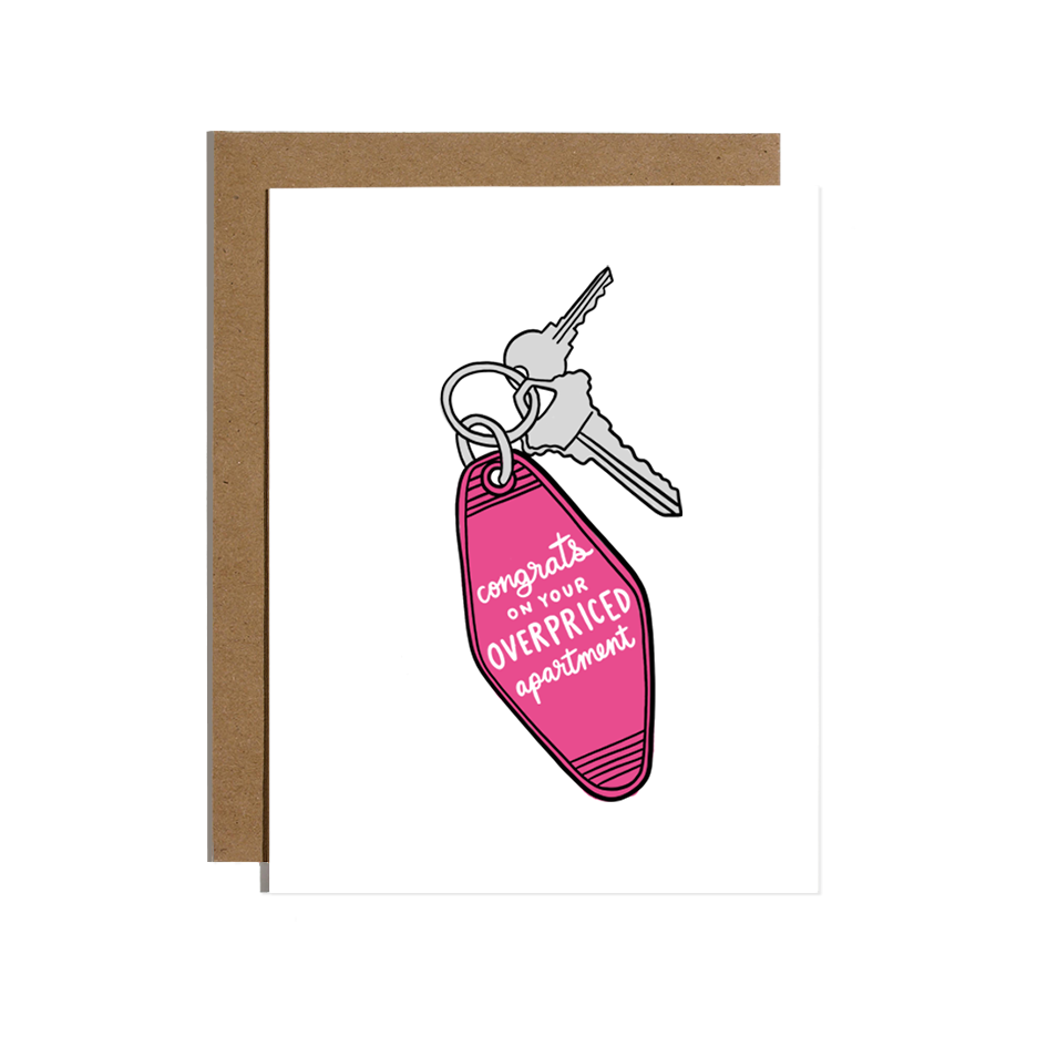 Expensive Apartment Greeting Card