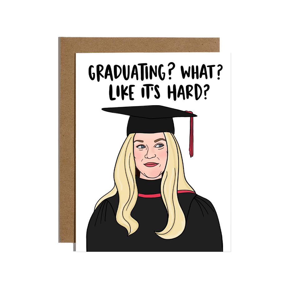 Elle Woods Grad Greeting Card
