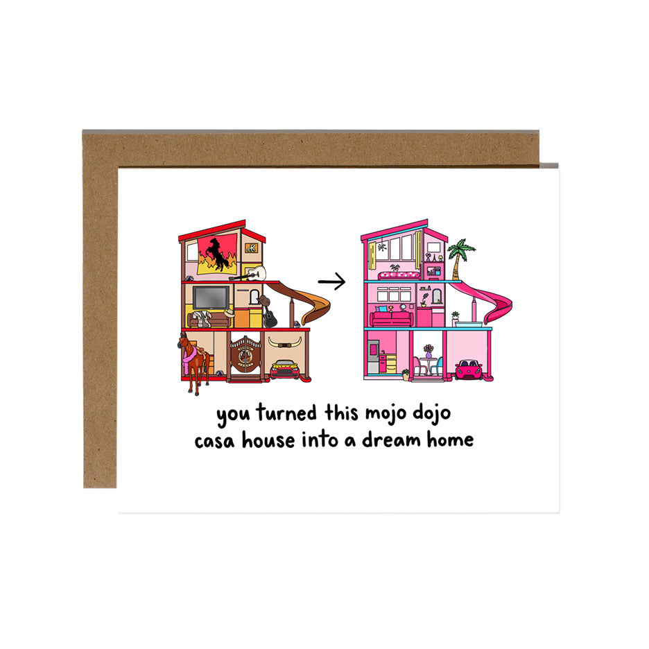 Mojo Dojo Casa House Greeting Card
