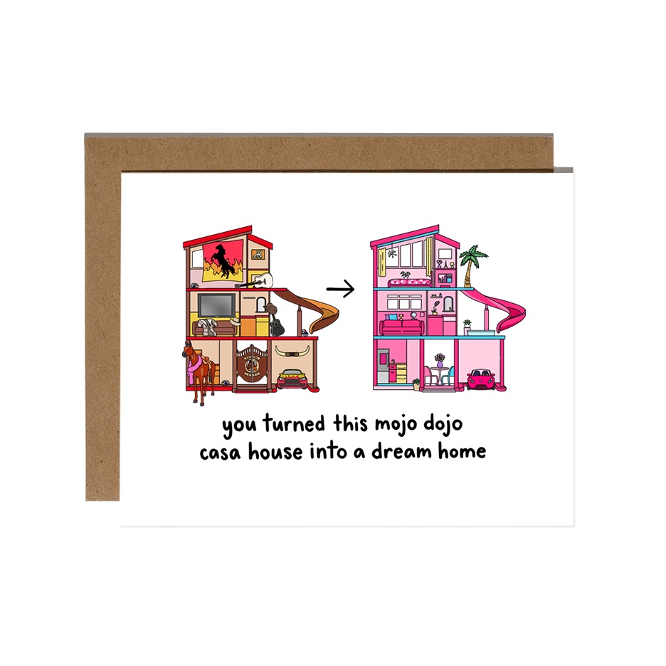Mojo Dojo Casa House Greeting Card