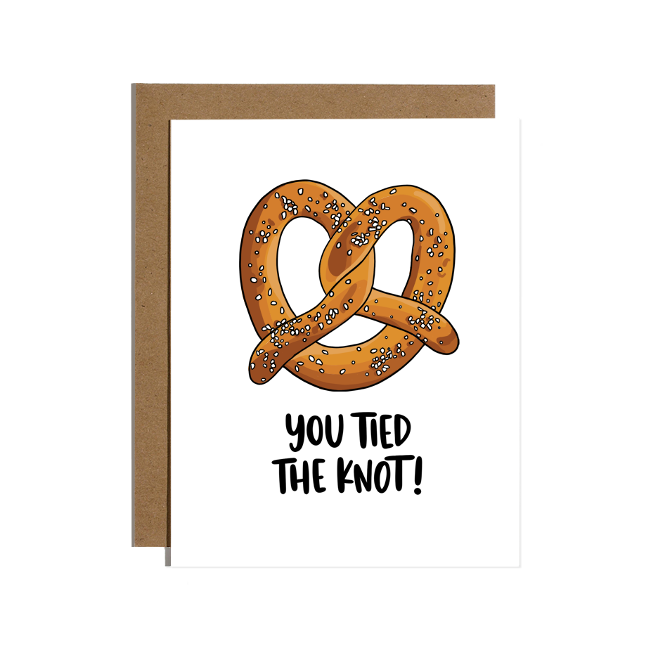 You Tied the Knot! Congrats Greeting Card