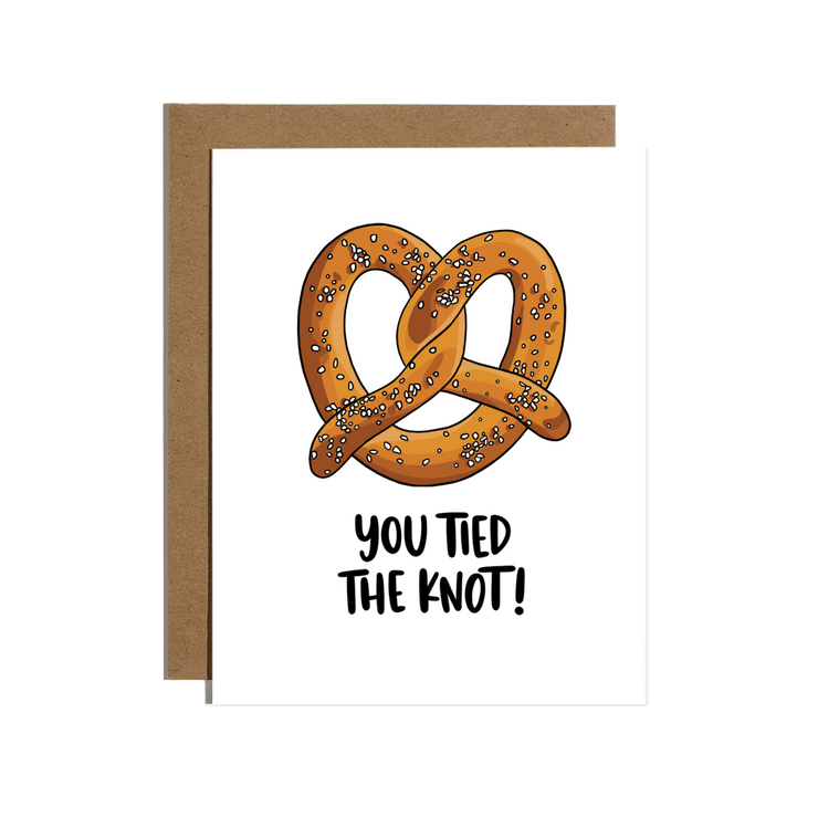 You Tied the Knot! Congrats Greeting Card