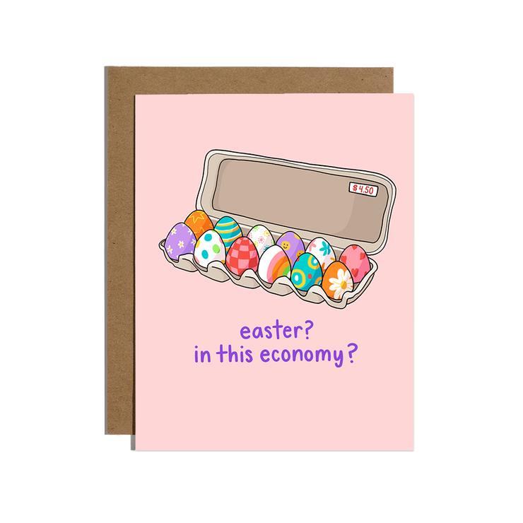 Easter Egg Economy Greeting Card