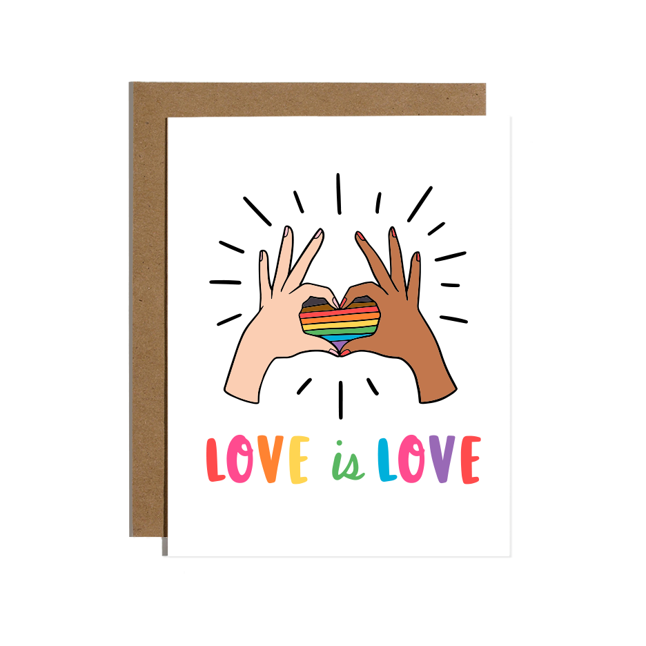 Love is Love Greeting Card