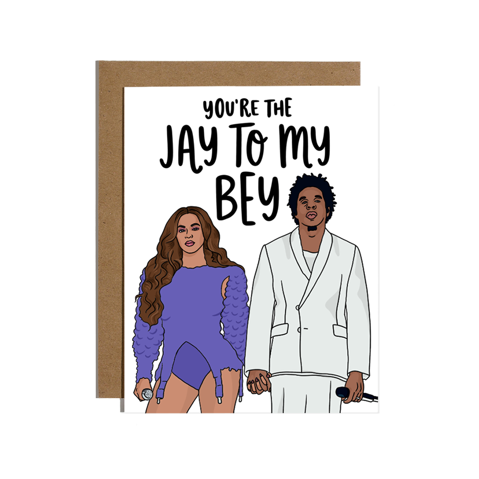 Jay Bey Greeting Card
