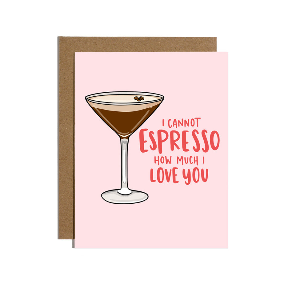 Espresso Greeting Card