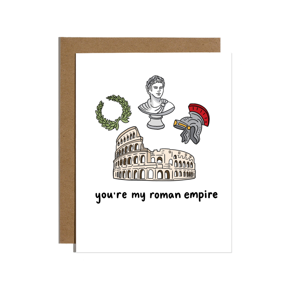 Roman Empire Greeting Card