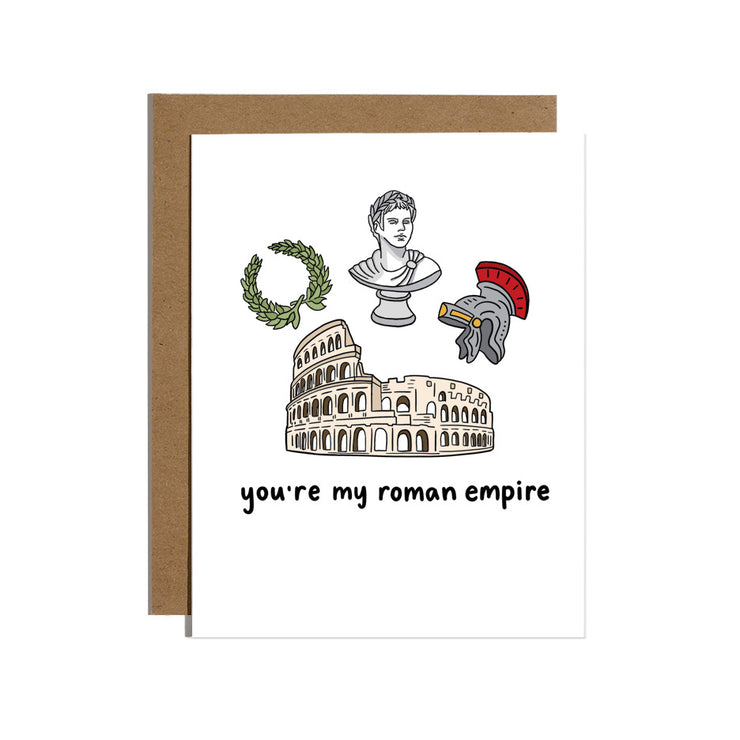 Roman Empire Greeting Card