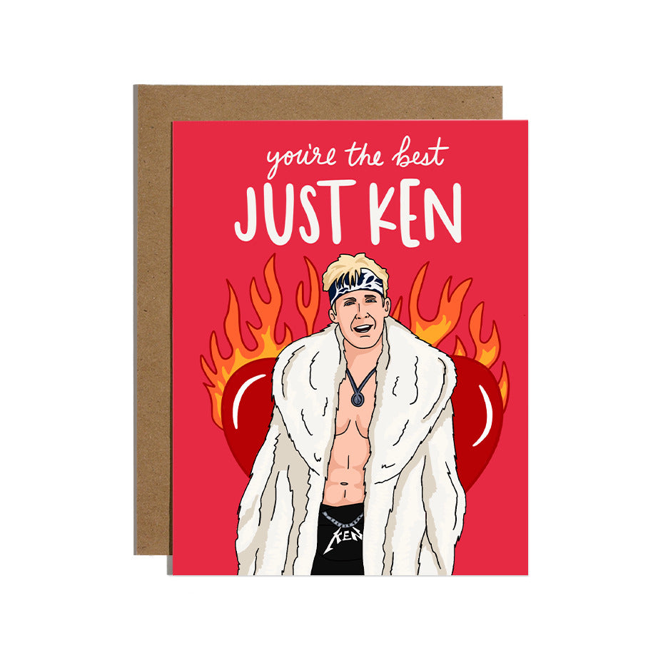Just Ken Greeting Card
