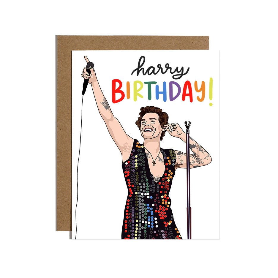 Harry Birthday Greeting Card