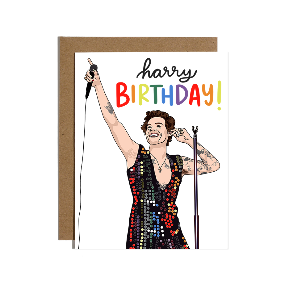 Harry Birthday Greeting Card