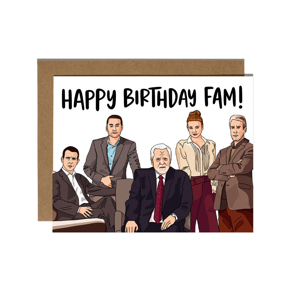 Succession Birthday Card
