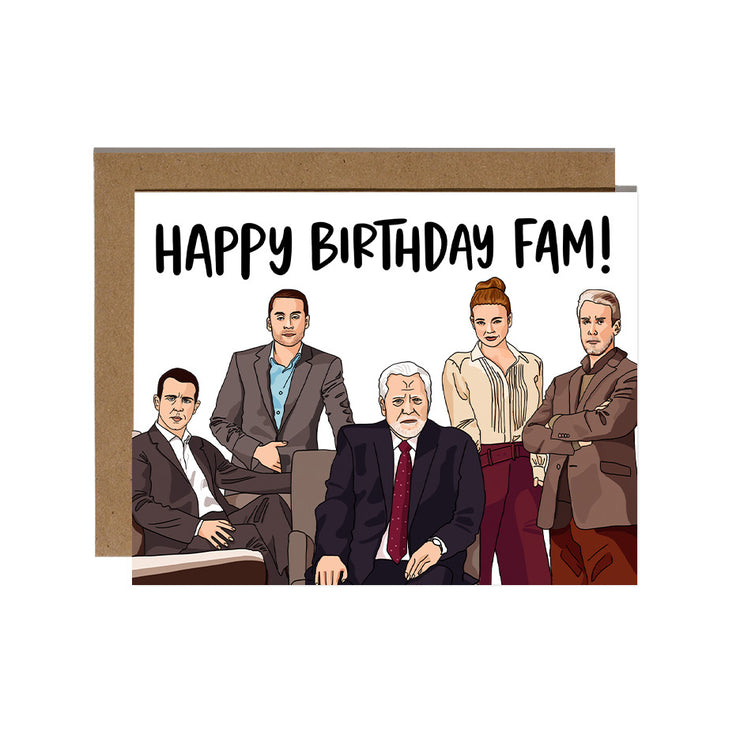 Succession Bday Greeting Card