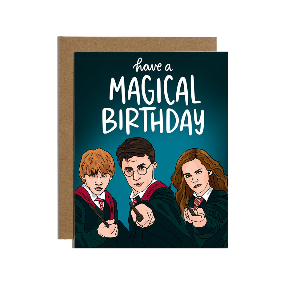 Magical Birthday Greeting Card