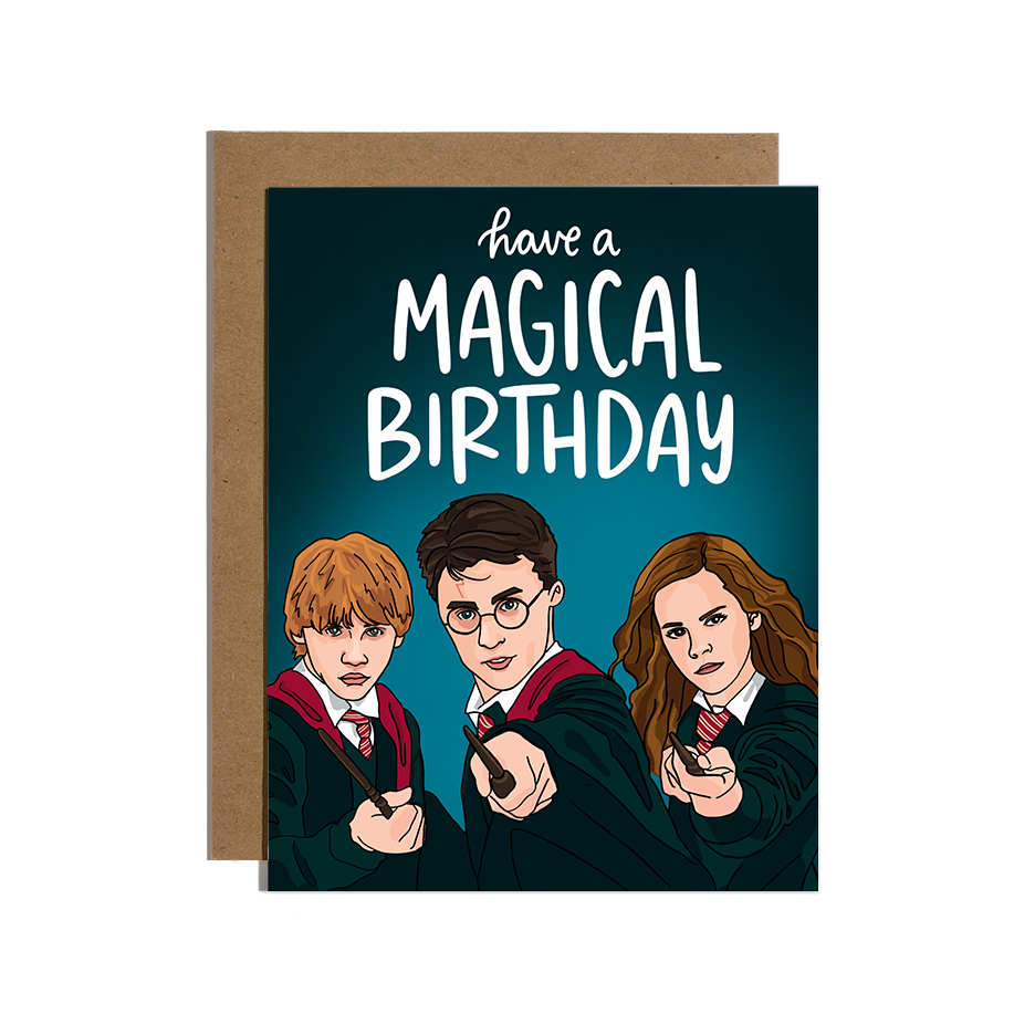 Magical Birthday Greeting Card