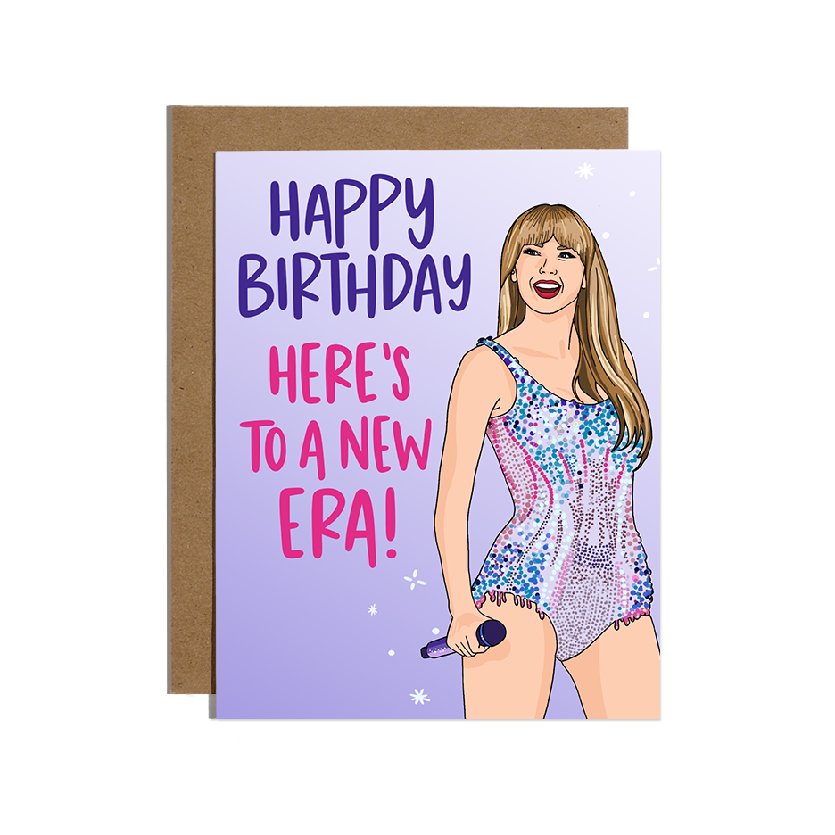 Tay Eras Birthday Card