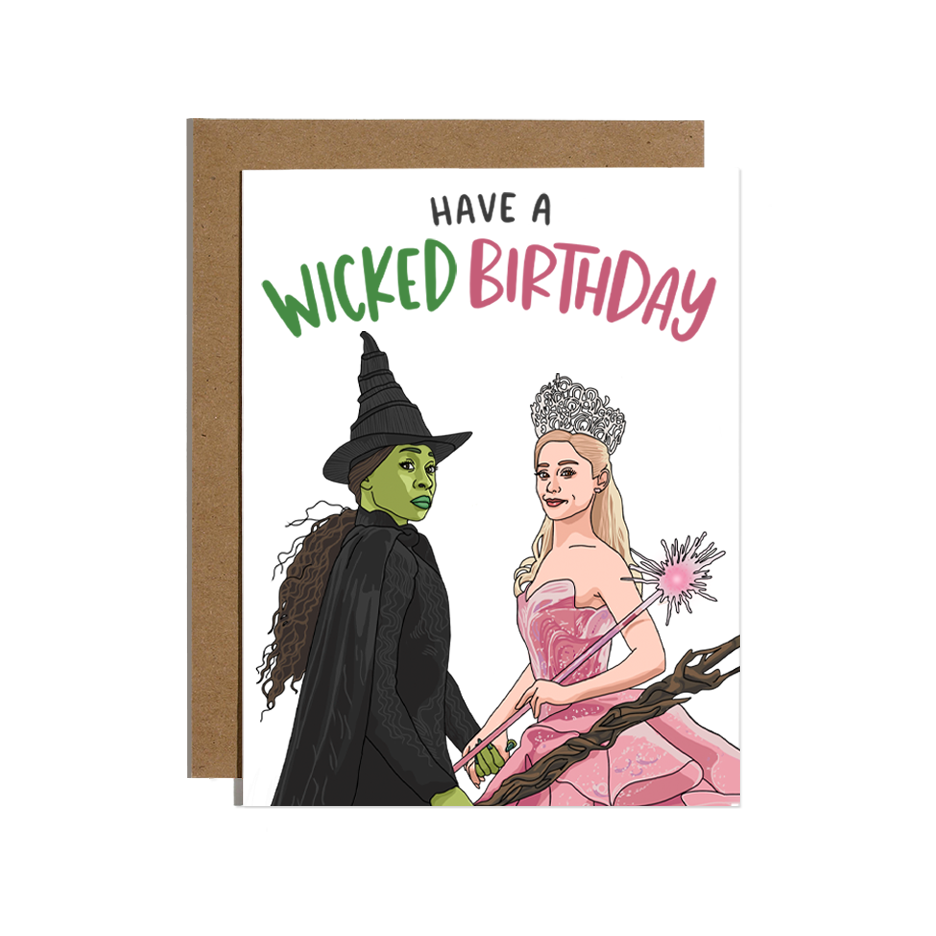 Wicked Greetings Card