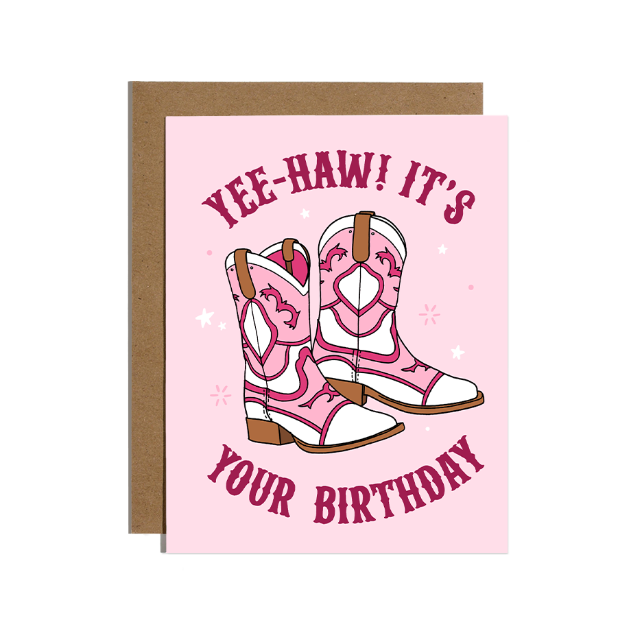 Cowboy Birthday Greetings Card