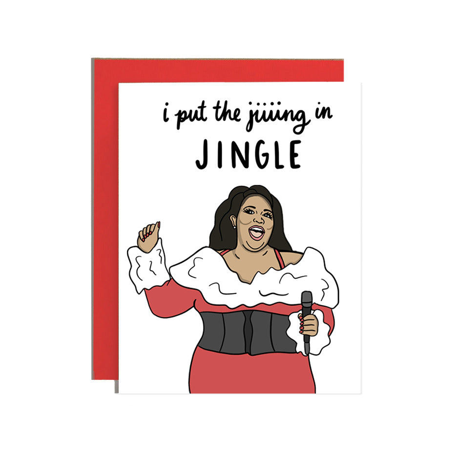 Jing in Jingle Greeting Card