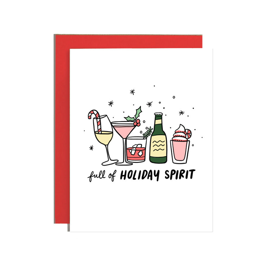 Holiday Spirit Greeting Card