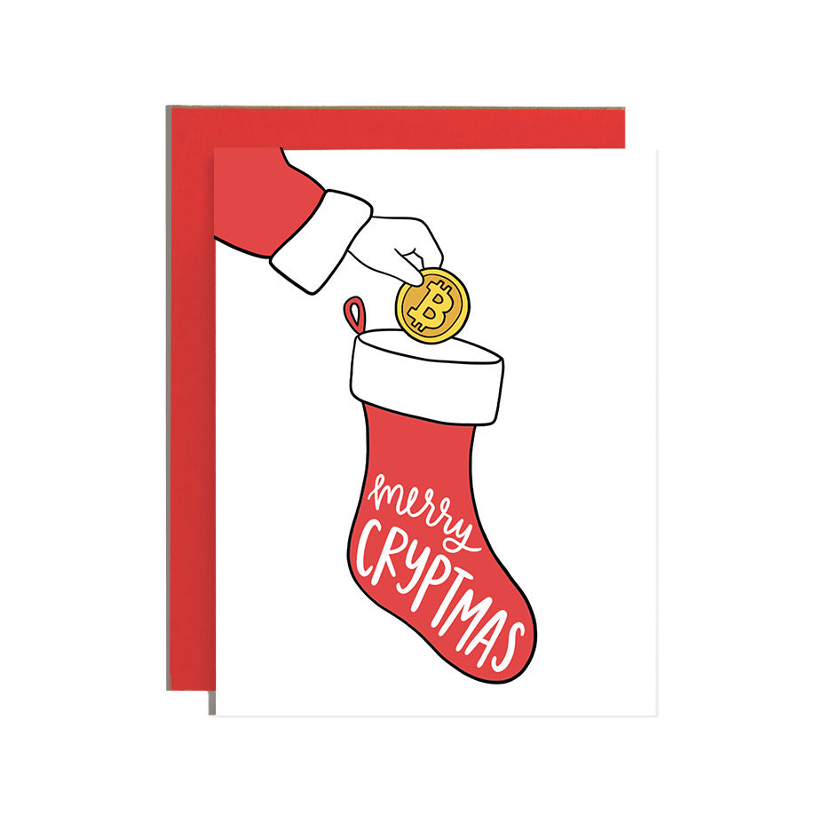 Cryptmas Greeting Card