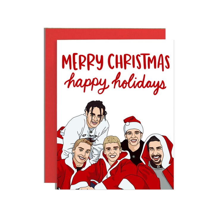 NSYNC Christmas Greetings Card