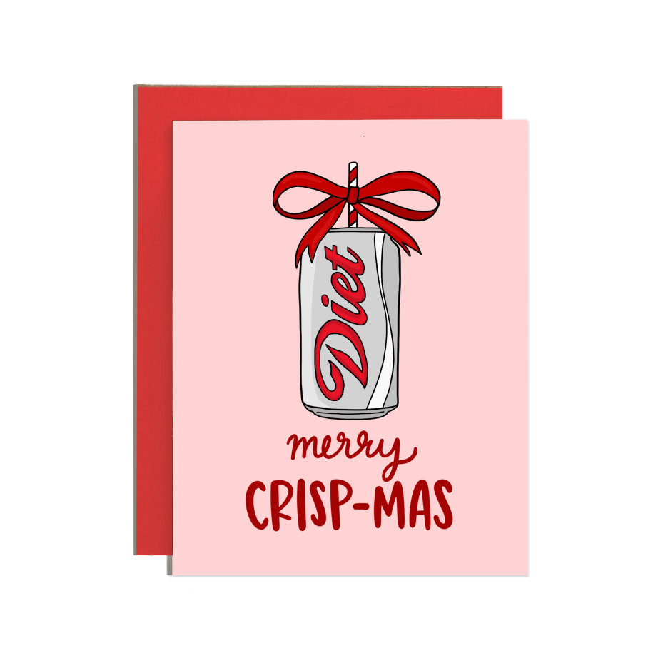 Crispmas Diet Coke Christmas Card