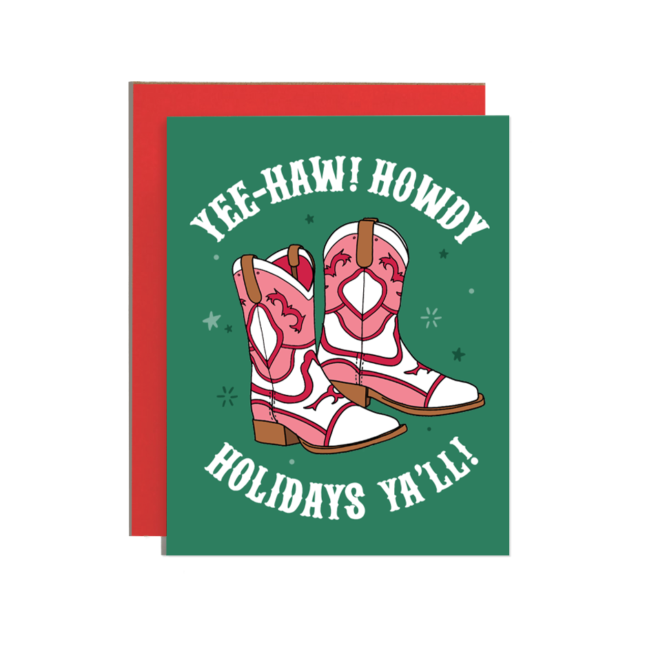 Cowboy Christmas Card