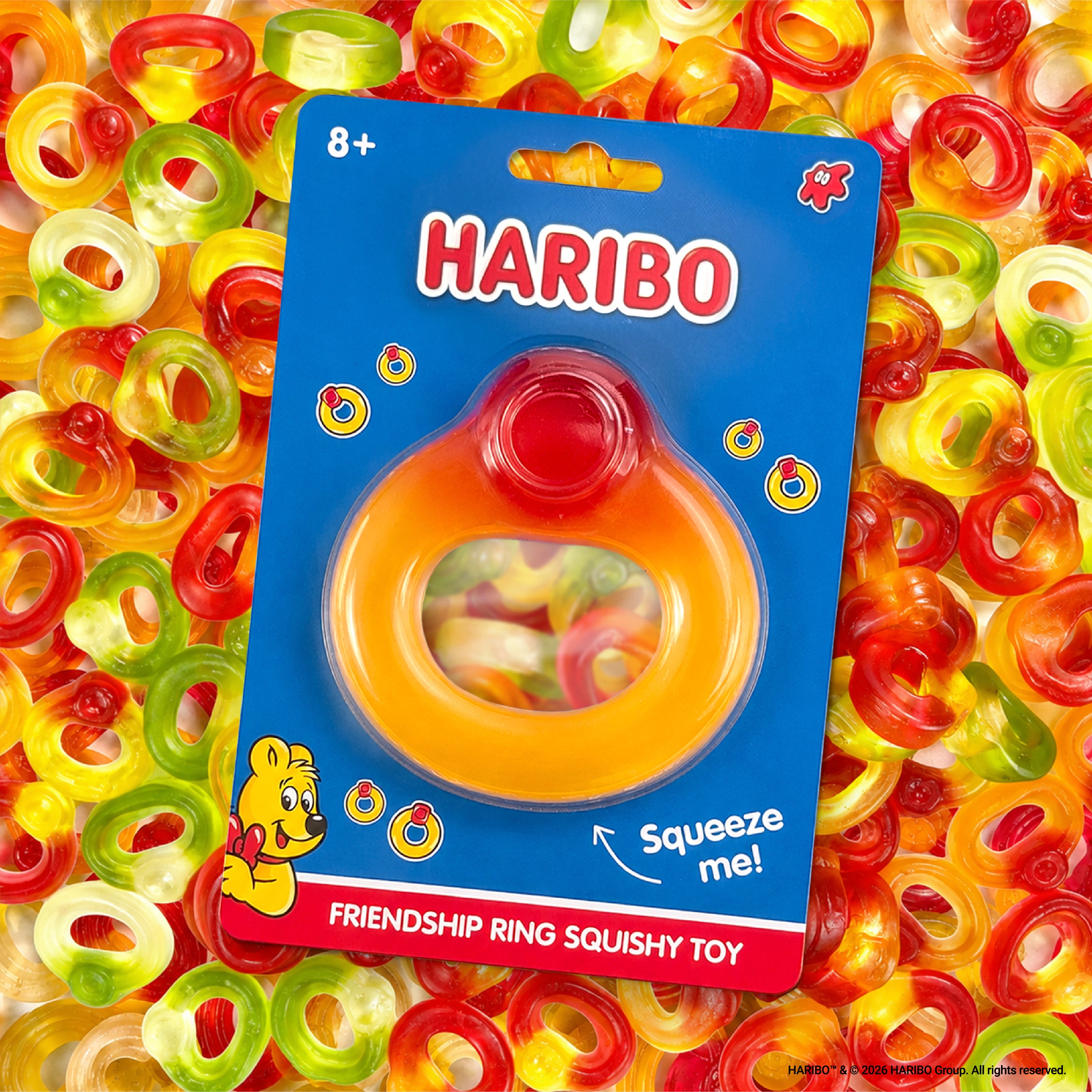 HARIBO: Friendship Ring Squishy Toy