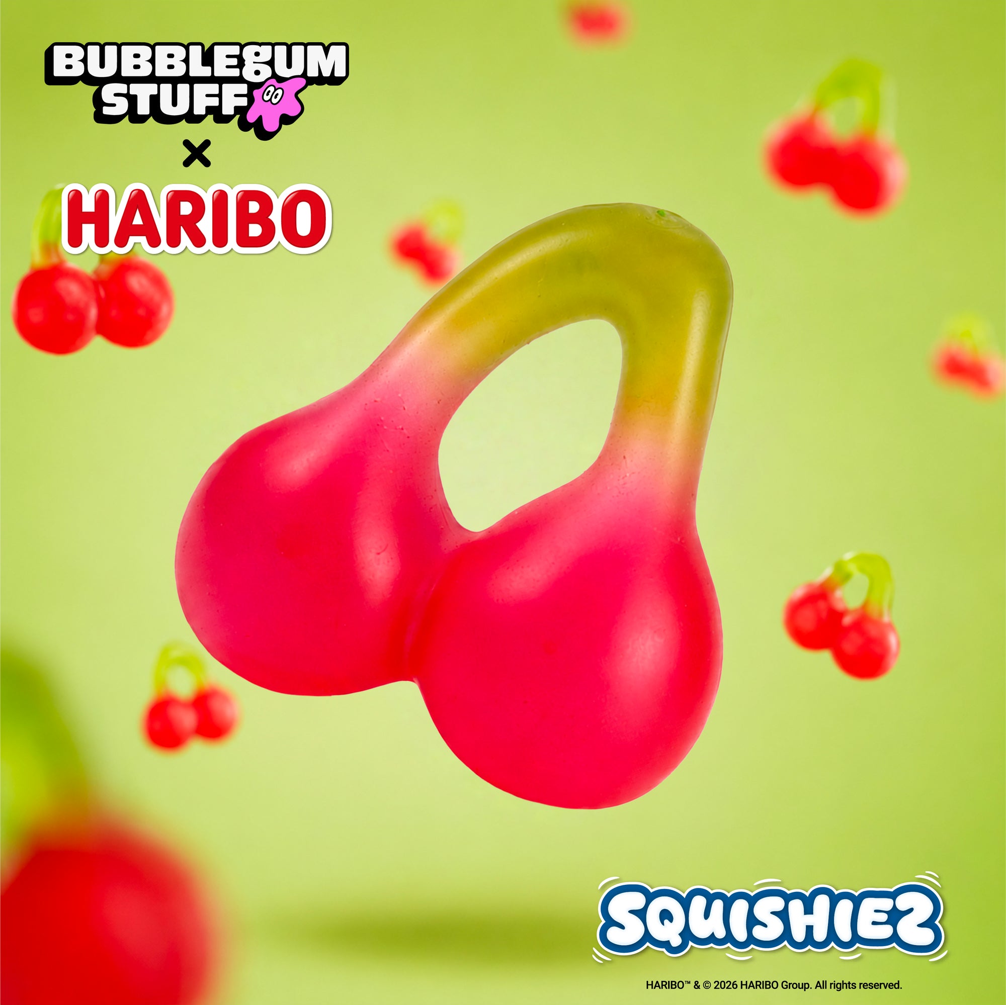 HARIBO: Happy Cherry Squishy Toy