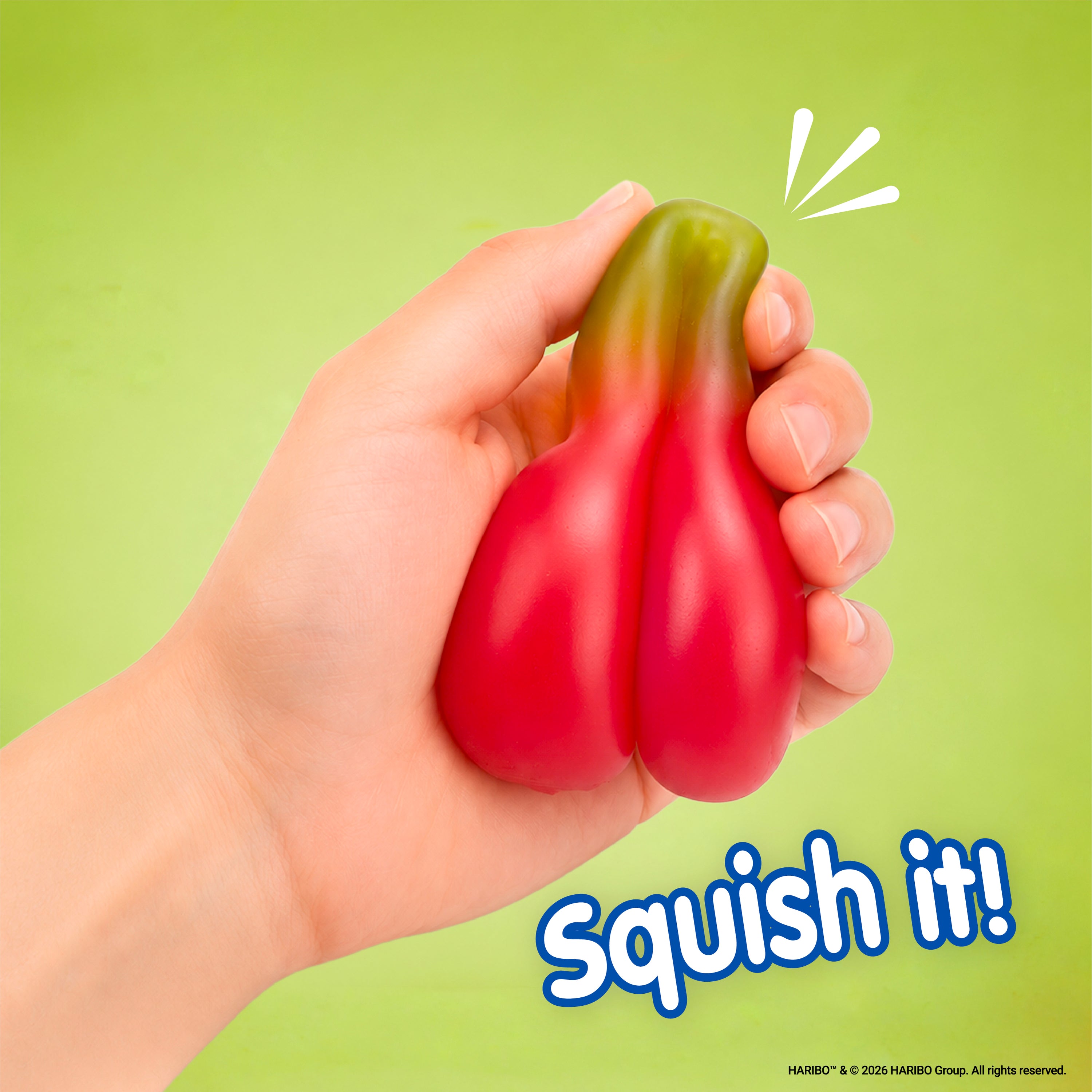 HARIBO: Happy Cherry Squishy Toy