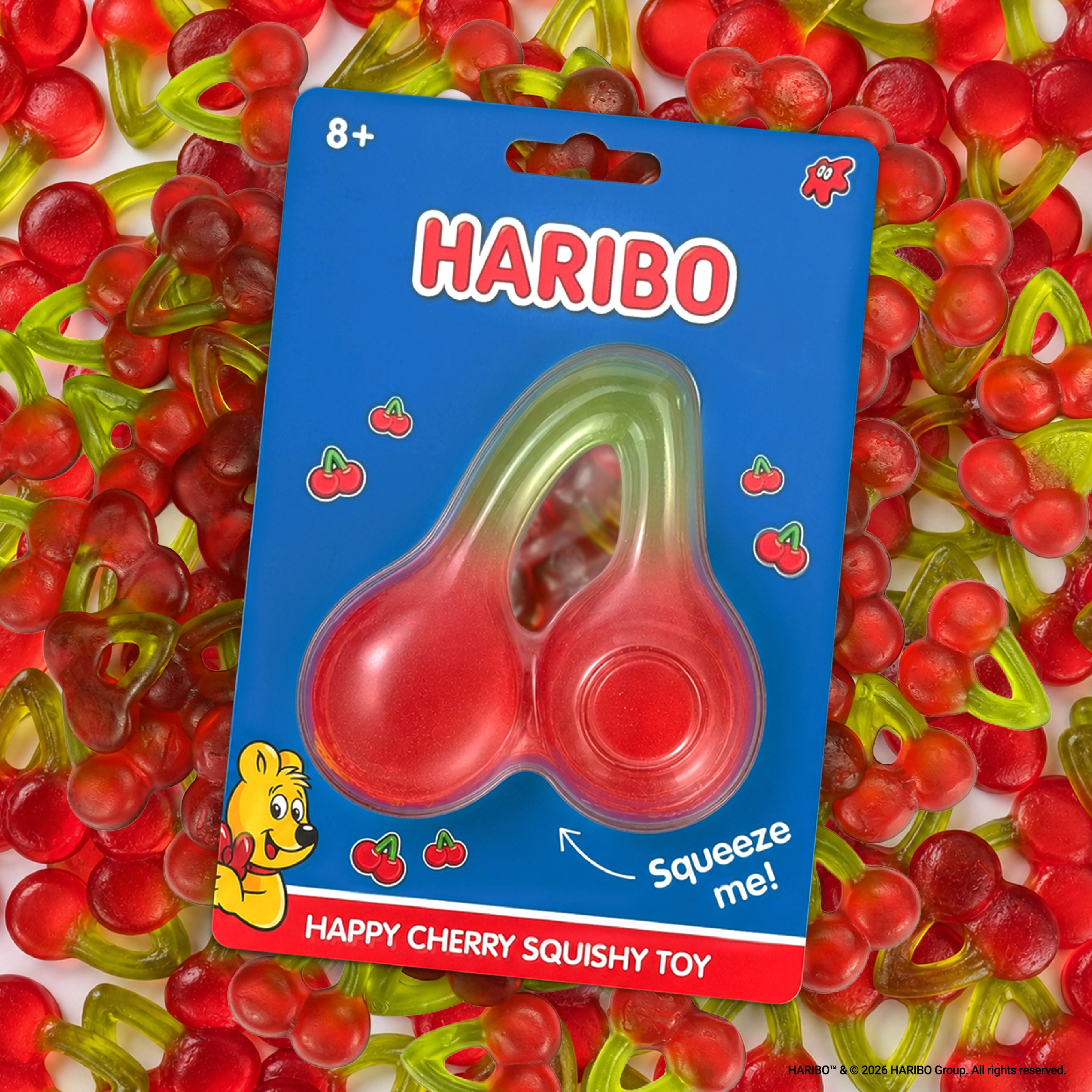 HARIBO: Happy Cherry Squishy Toy