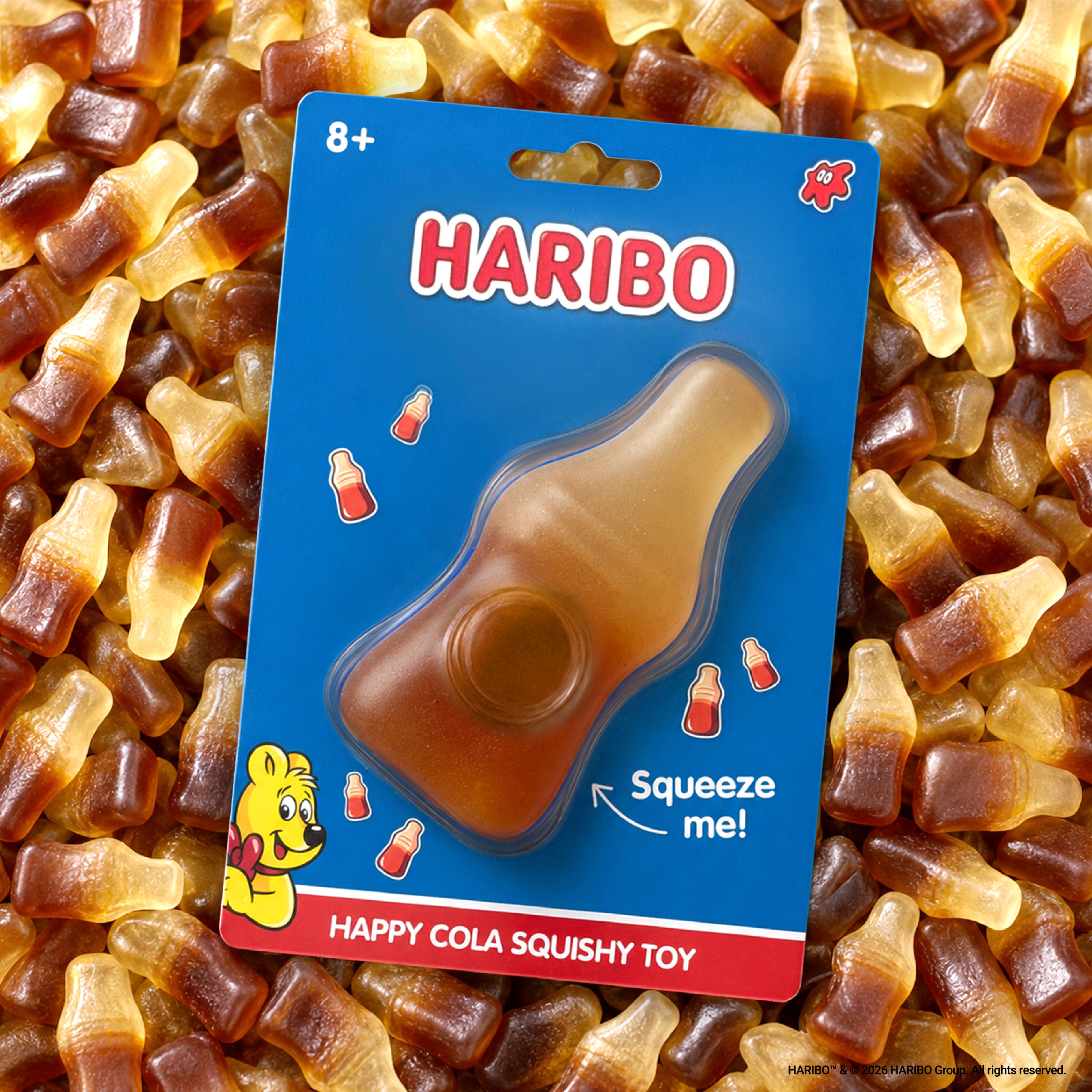 HARIBO: Happy Cola Squishy Toy