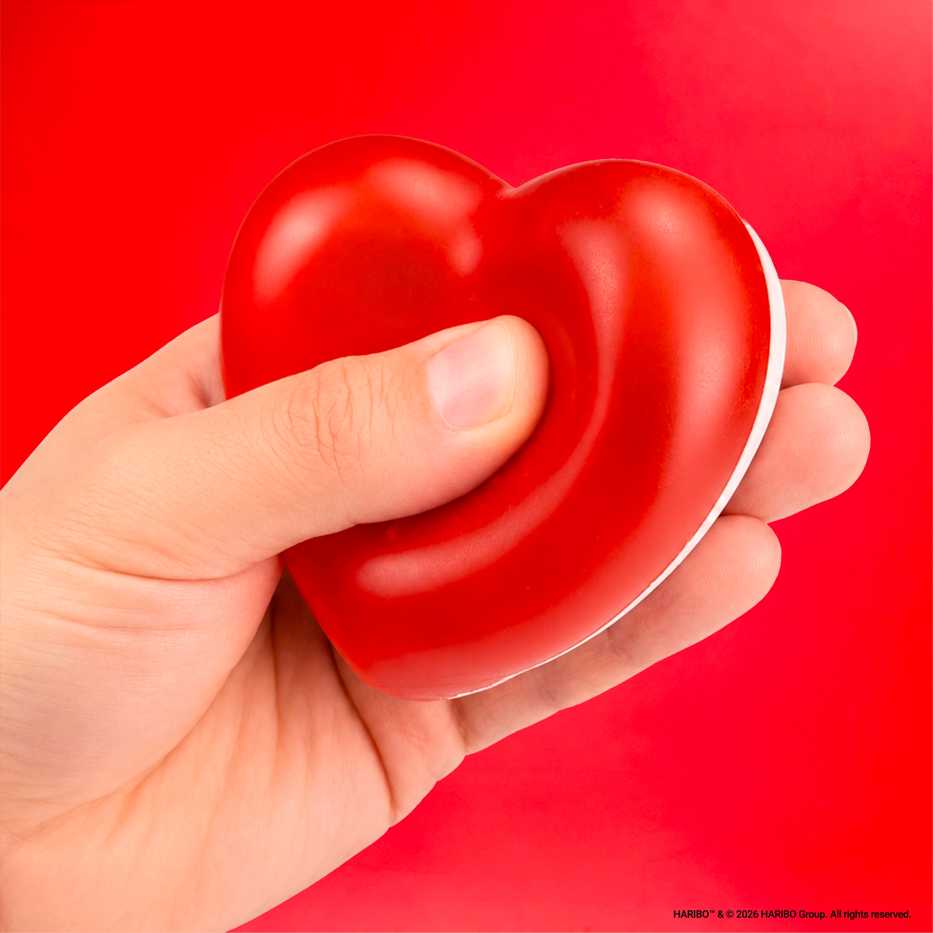 HARIBO: Love Heart Squishy Toy