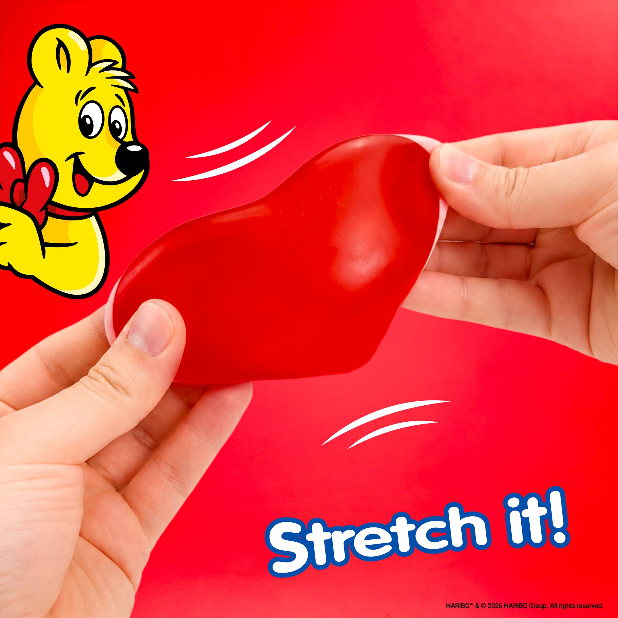 HARIBO: Love Heart Squishy Toy